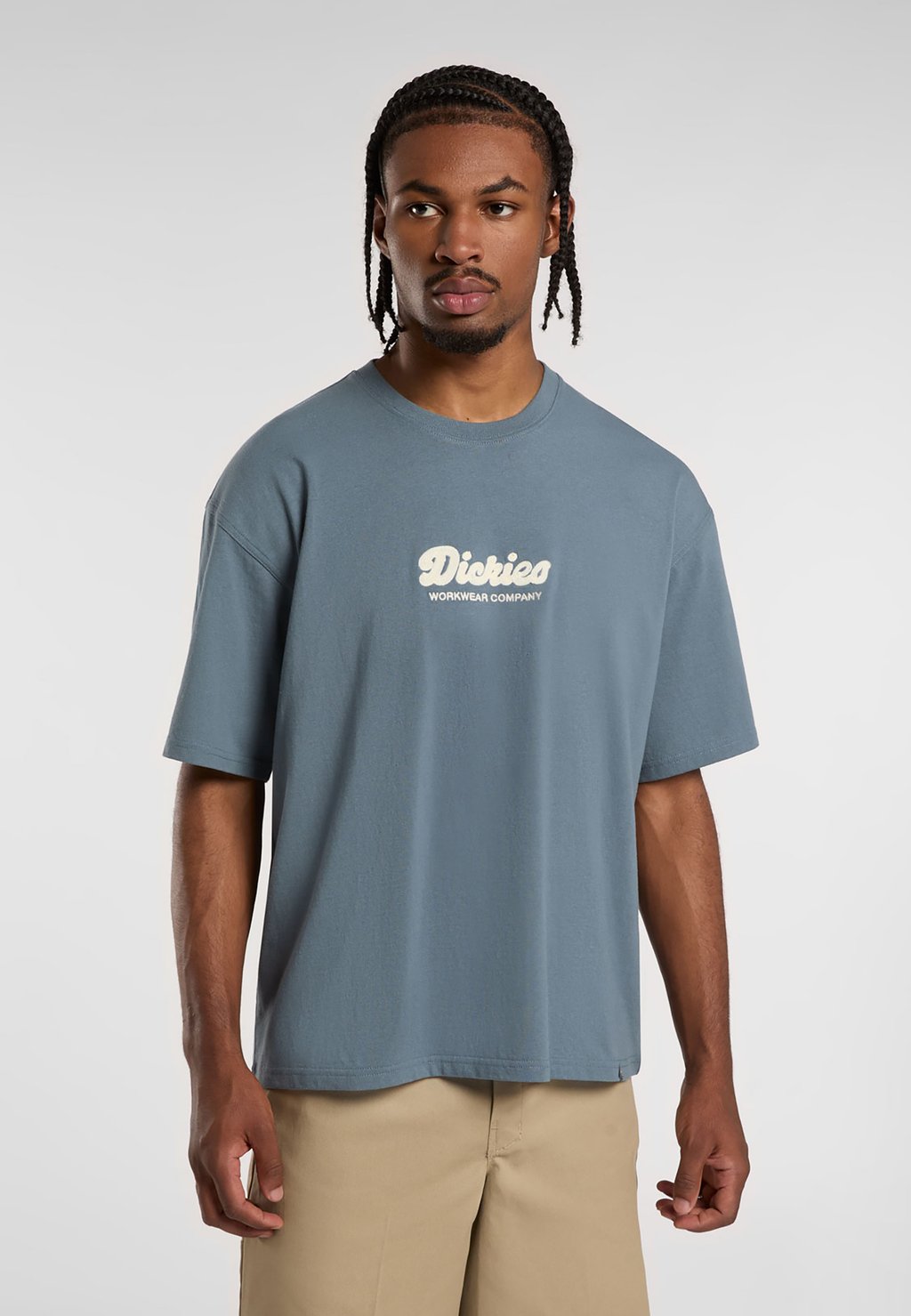 

Футболка с принтом LEWISTOWN EMBRO TEE Dickies, серый