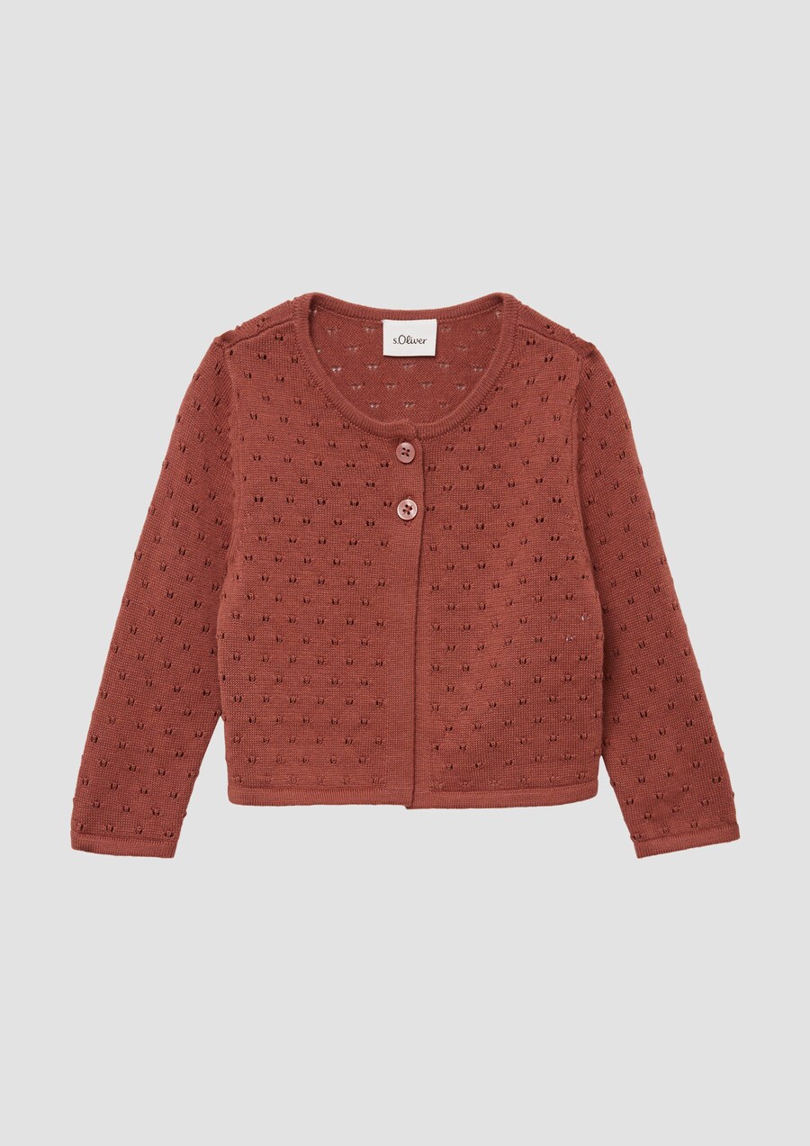 

Вязаный кардиган s.Oliver, цвет Rusty red