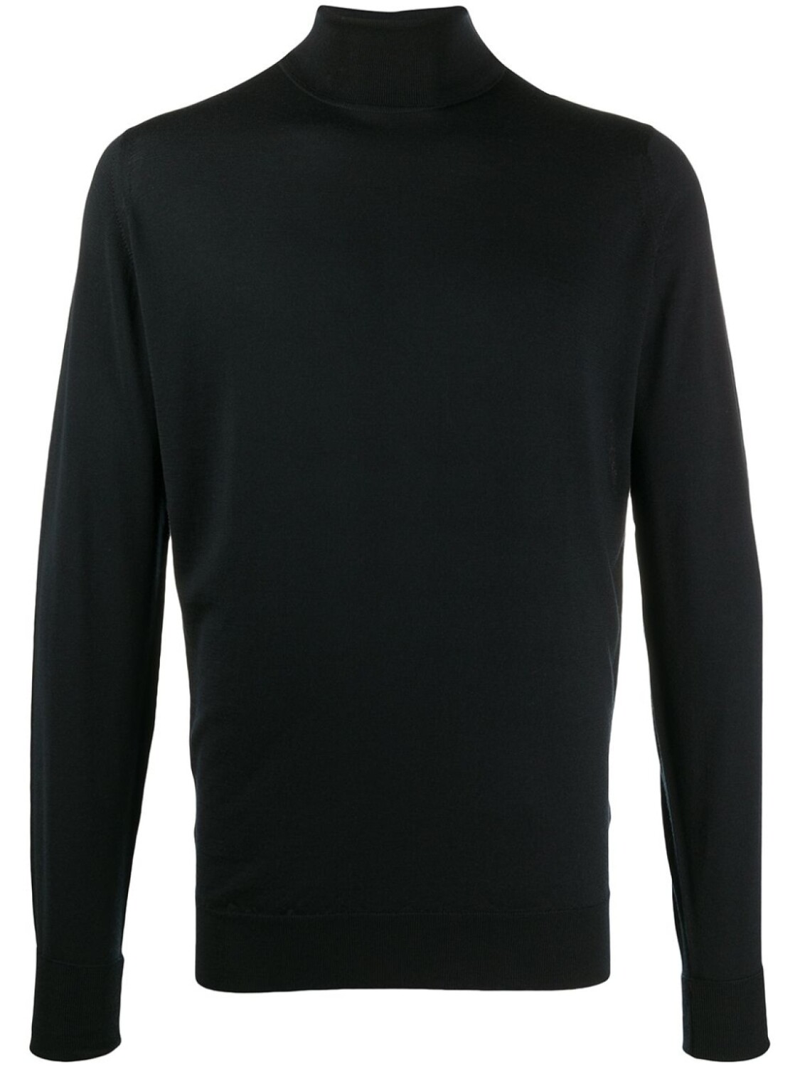 

John Smedley джемпер с высоким воротником, черный