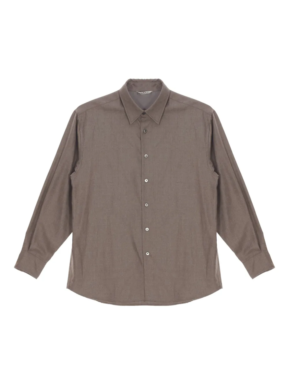 

Шерстяная рубашка Auralee, коричневый