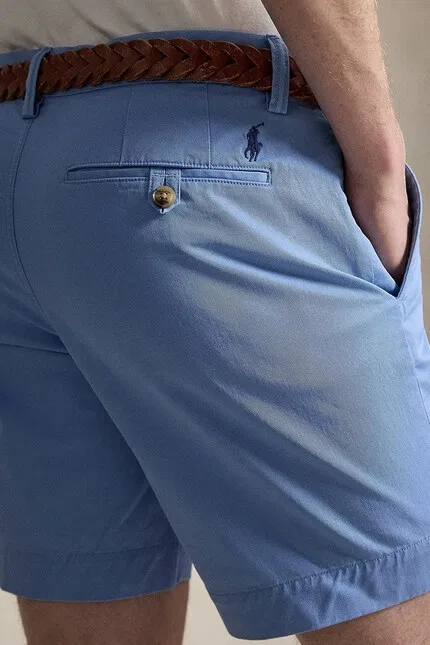Шорты хлопковые Chino Polo Ralph Lauren, синий — фото 4
