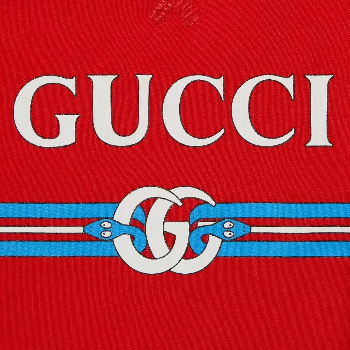Свитшот красный GUCCI для детей — фото 4