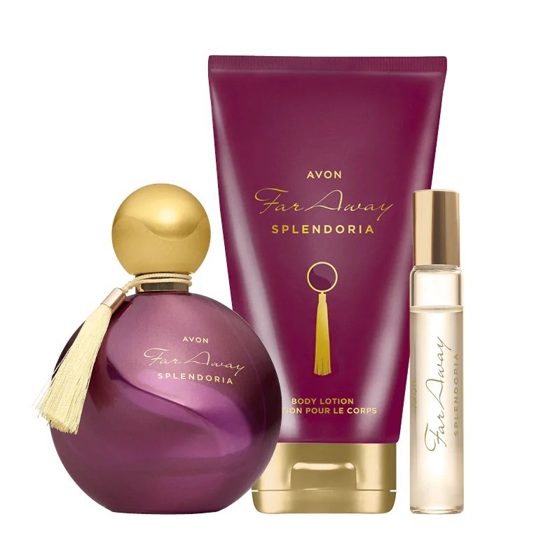 

Набор Avon Far Away Splendoria [духи + бальзам + духи]