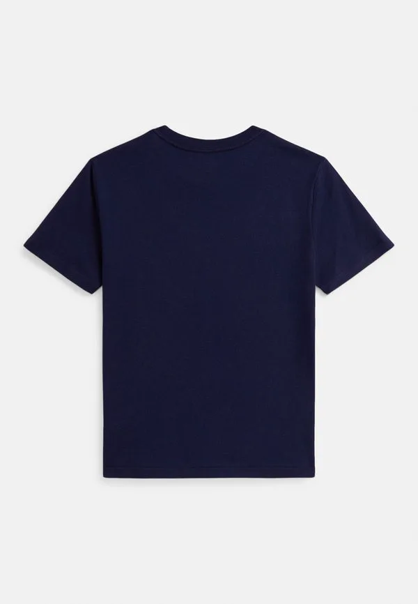 Футболка из хлопкового трикотажа polo bear с принтом 714y. Polo Ralph Lauren, Bear Newport Navy — фото 2