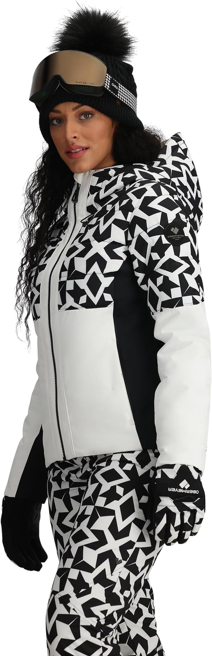 

Куртка Obermeyer Traverse Jacket, цвет Snow Geo