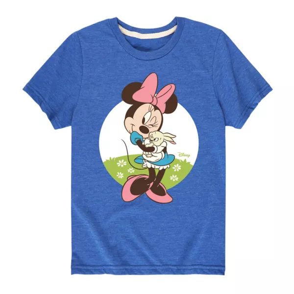 

Футболка с изображением кролика Минни Маус для мальчиков 8-20 лет Disney, синий