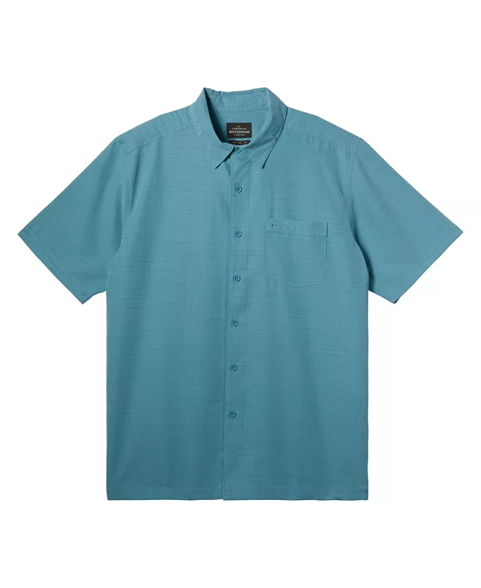 

Quiksilver Мужская рубашка с короткими рукавами Centinela Quiksilver Waterman, синий