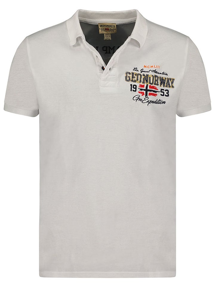 

Рубашка-поло Geographical Norway, белый