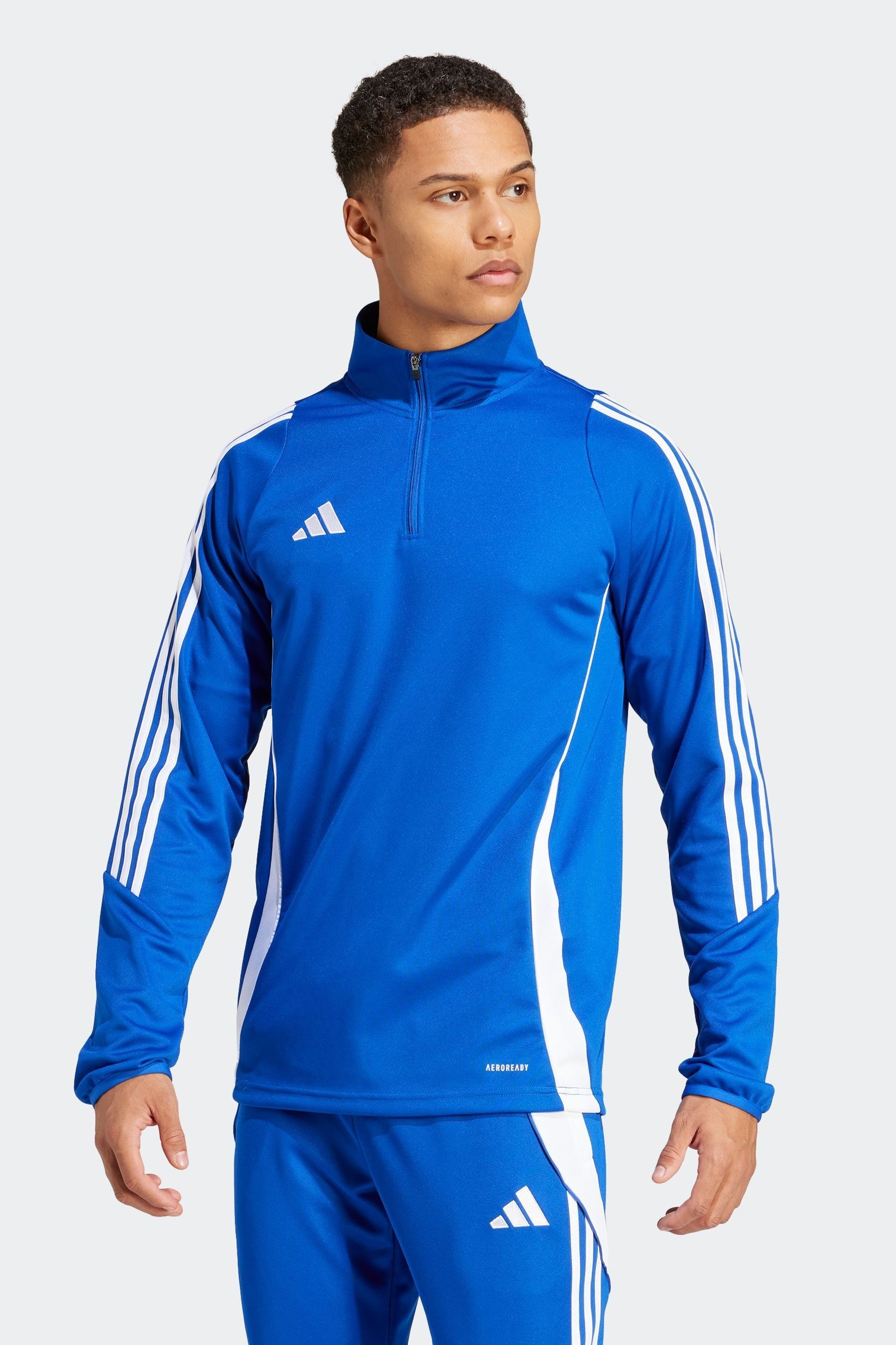 

Тренировочный топ Tiro 24 Adidas, синий