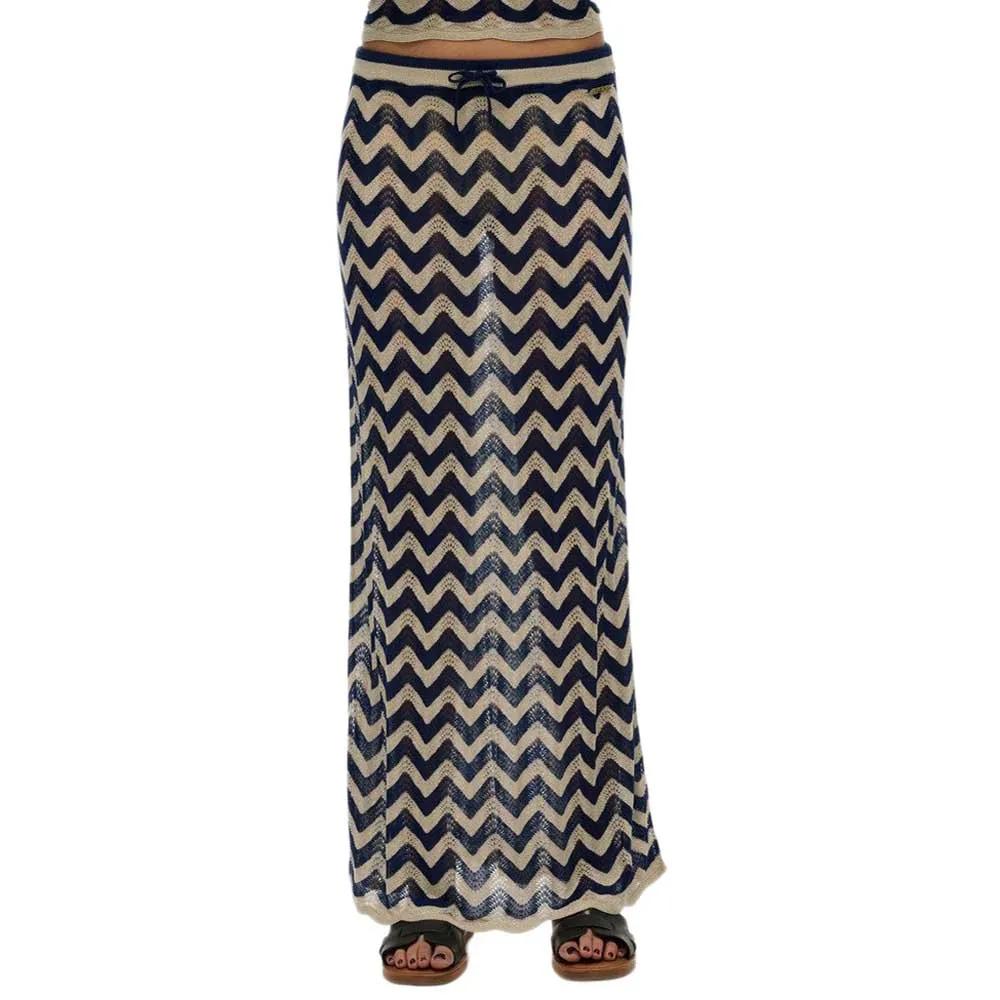 

Юбка Superdry W7210382A long skirt, черный