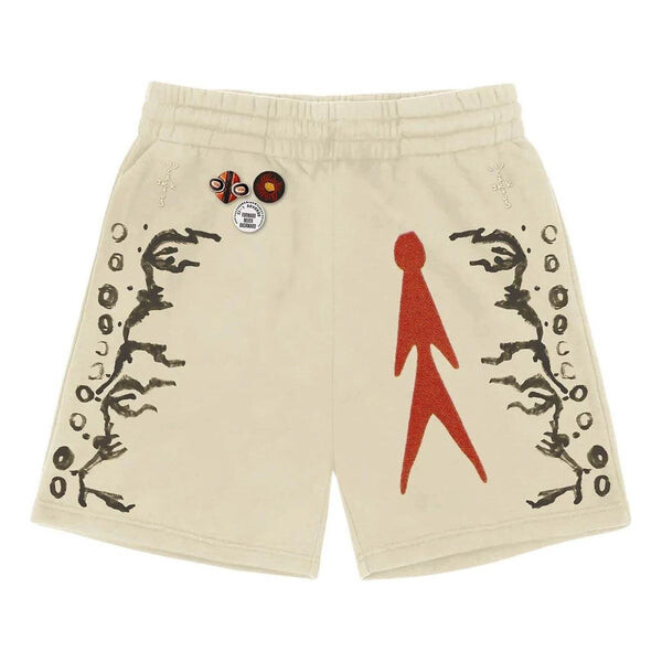 

Шорты cactus jack fw22 character shorts 'natural' Travis Scott, бежевый
