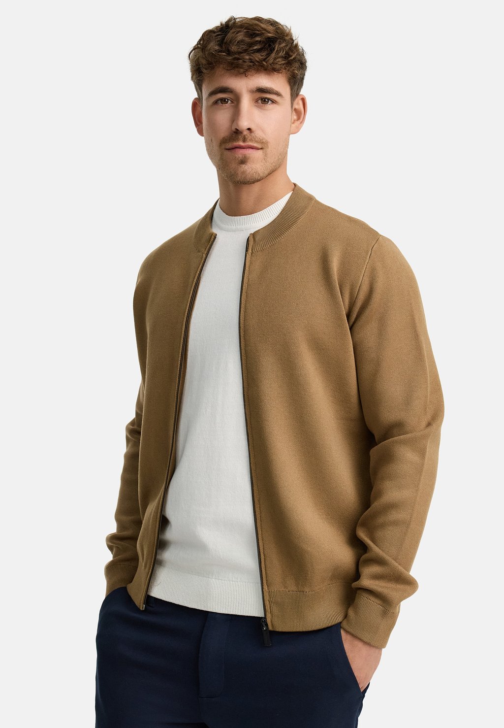 

Кардиган LAOS INDICODE JEANS, охра