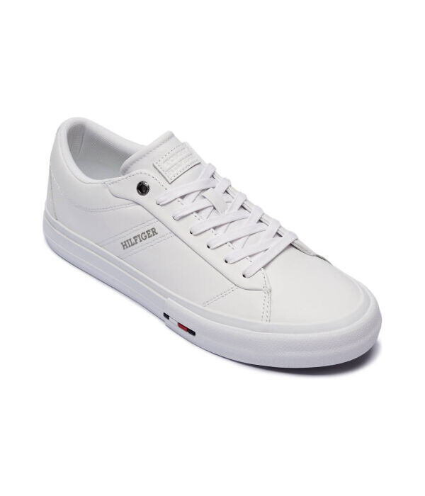 

Кеды кожаные Tommy Hilfiger, белый