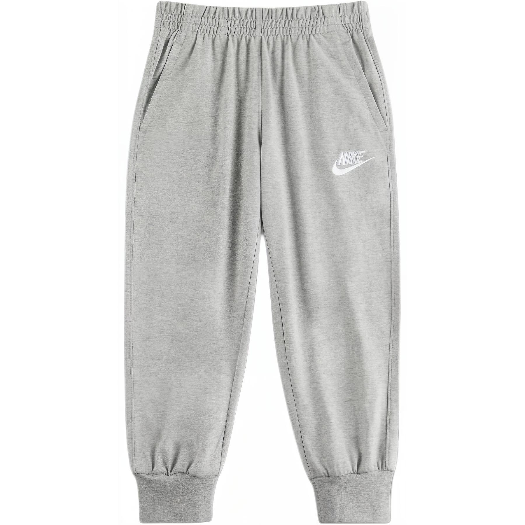Nike Тонкие спортивные штаны вязаные Dark Gray детские — фото 3
