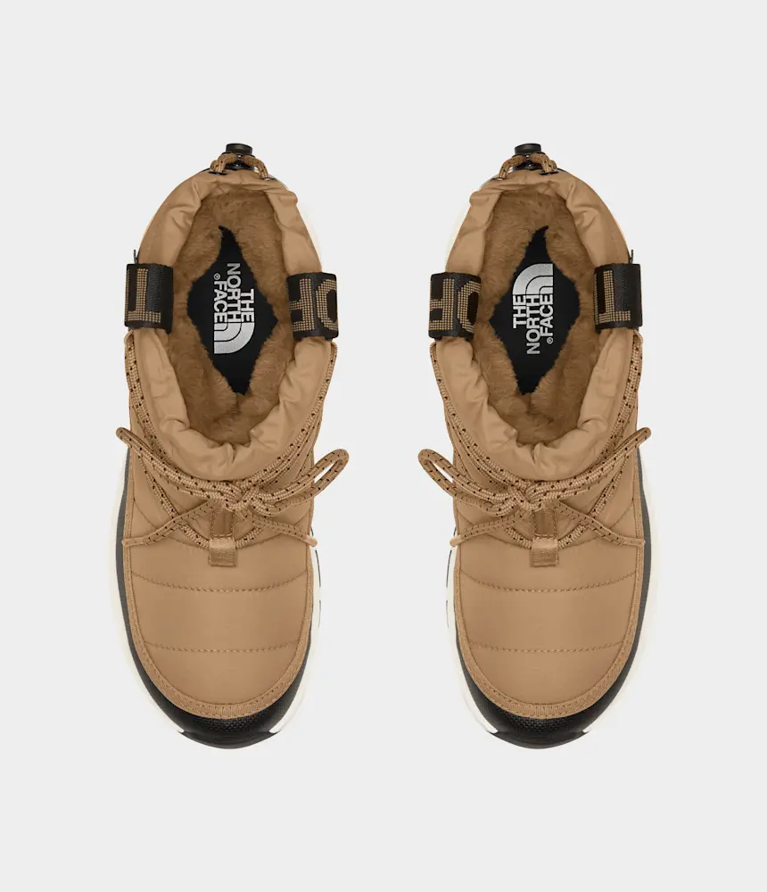 Женские водонепроницаемые ботинки THERMOBALL со шнуровкой The North Face, Almond Butter/TNF Black — фото 2