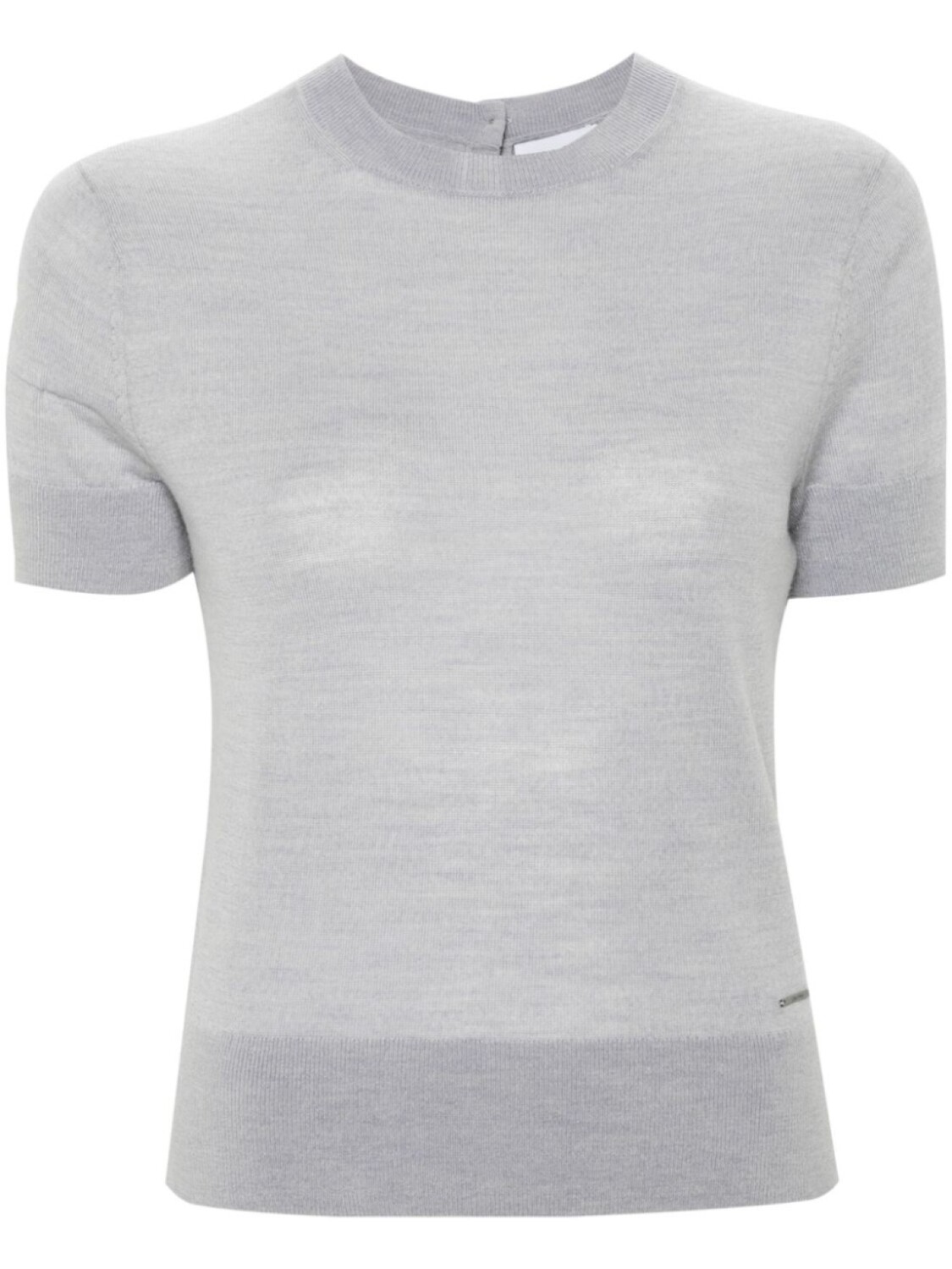 

Calvin Klein шерстяной джемпер с логотипом, серый