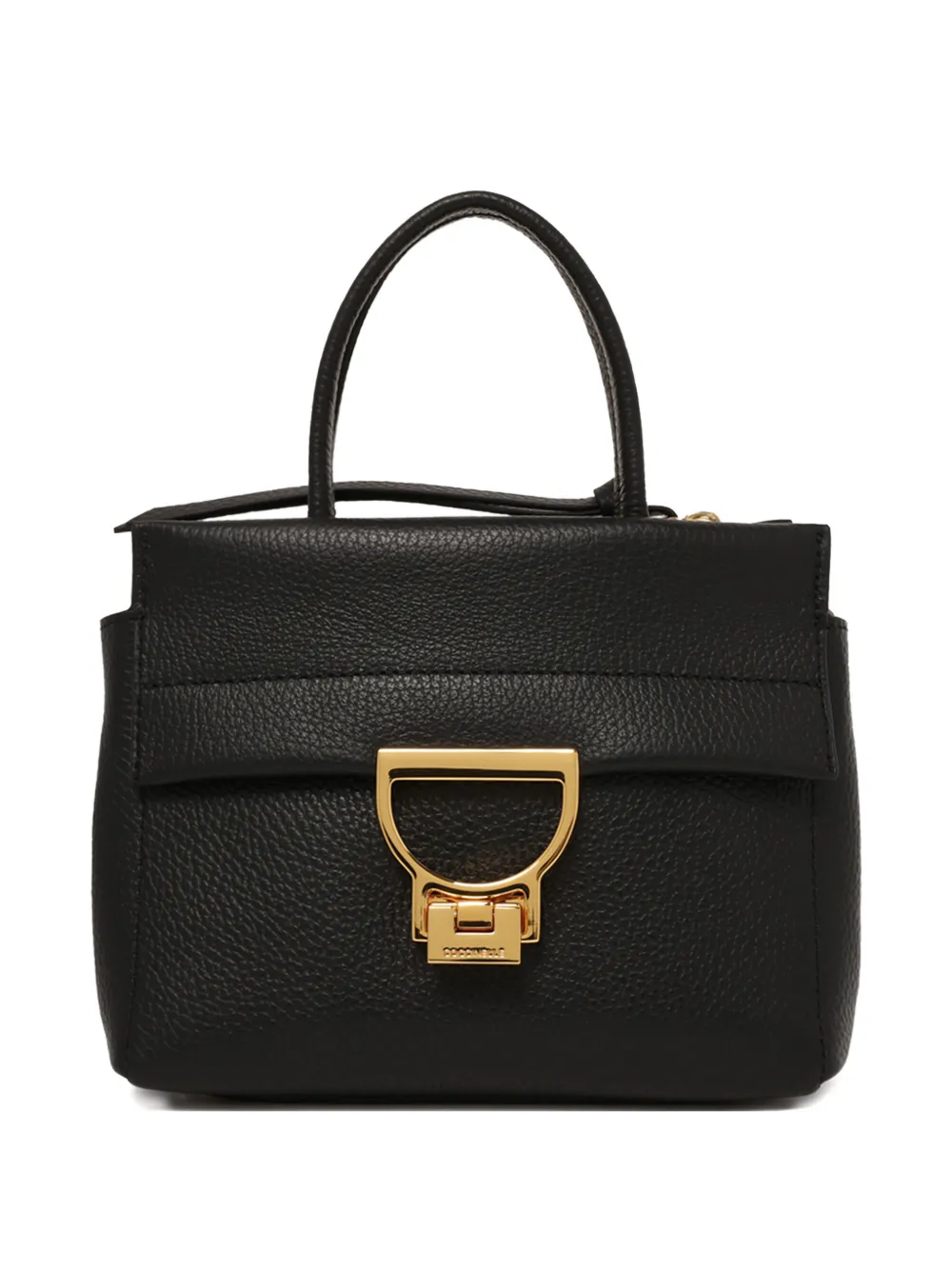 

Кожаная сумка-тоут Coccinelle, черный