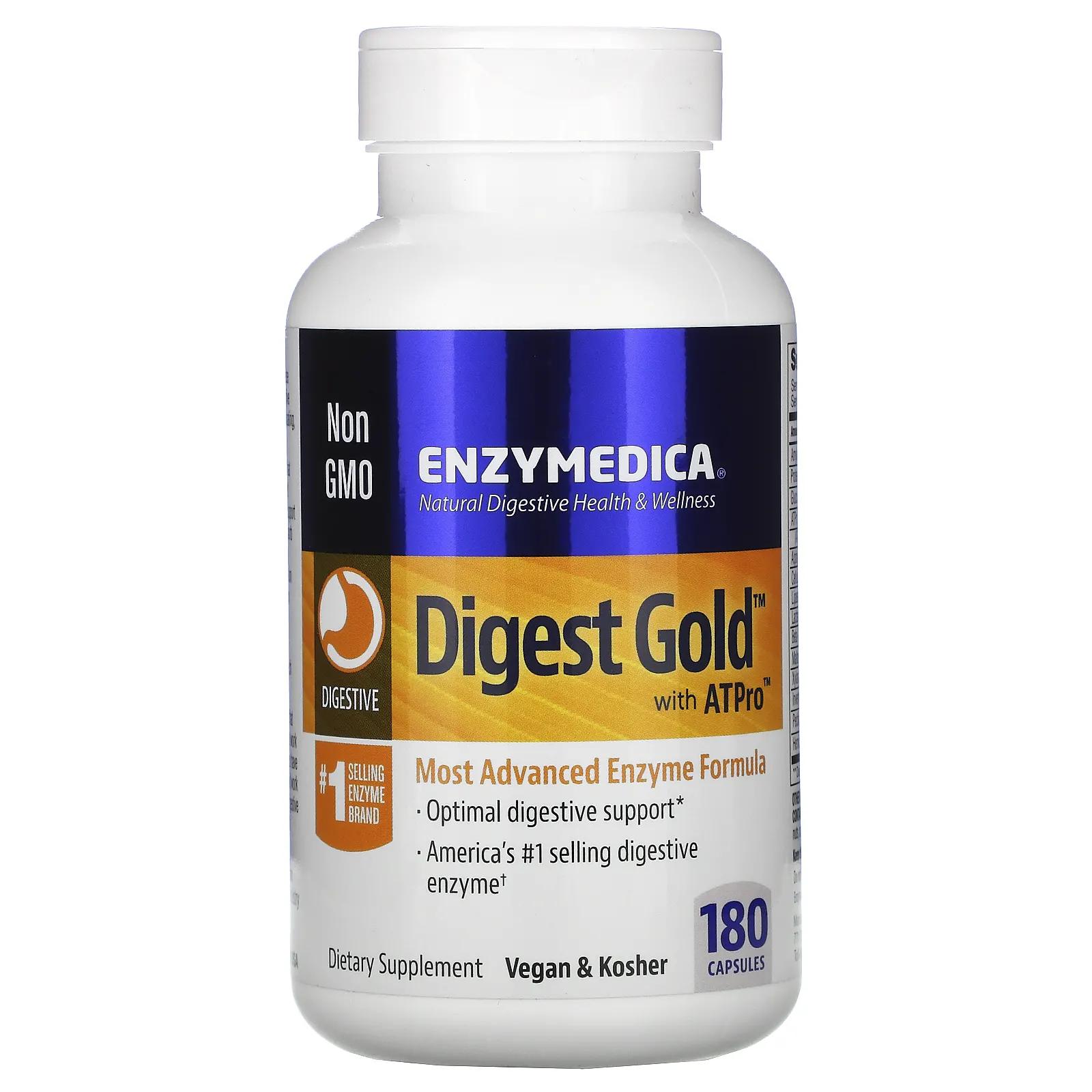 

Enzymedica Digest Gold с ATPro 180 капсул