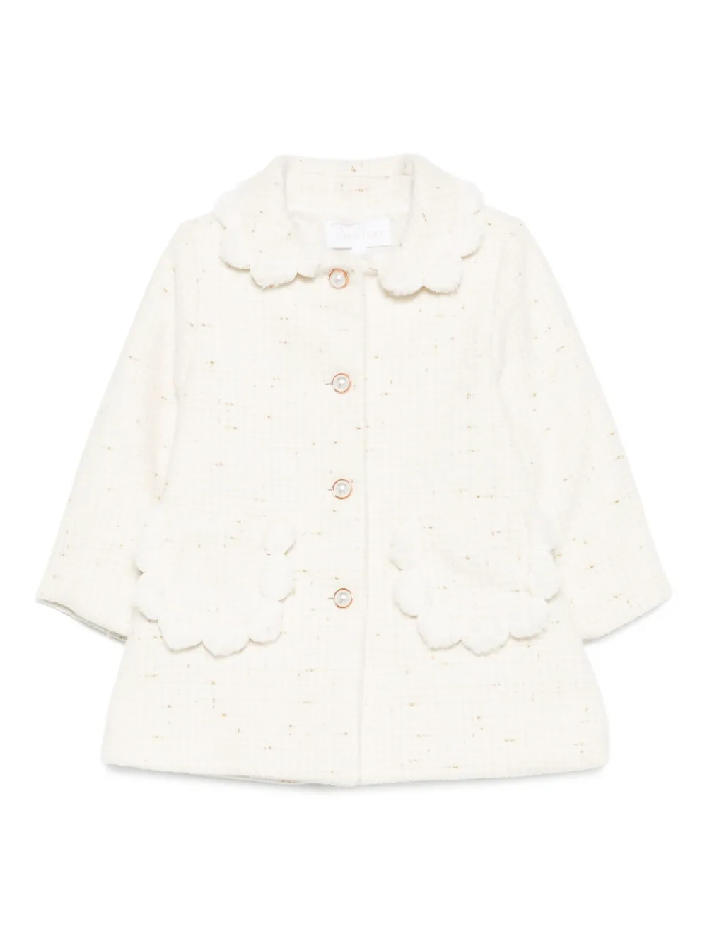 

Пальто с фестонами Patachou, белый