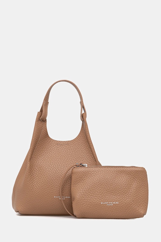 

Кожаная сумка dua Gianni Chiarini, коричневый