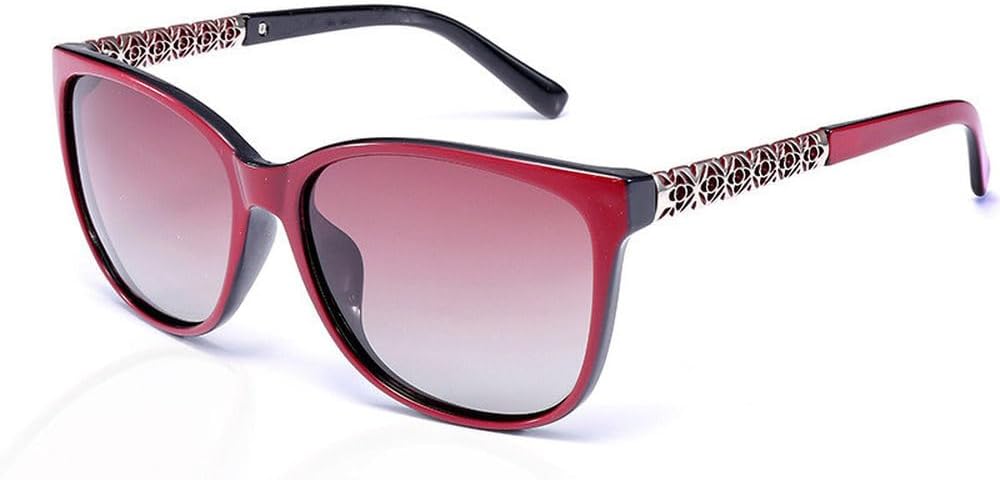 

Женские солнцезащитные очки с поляризационными линзами в модной оправе имеют уникальную конструкцию, обеспечивающую защиту от ультрафиолетовых лучей UV 400 HYYZZC, 2359-red