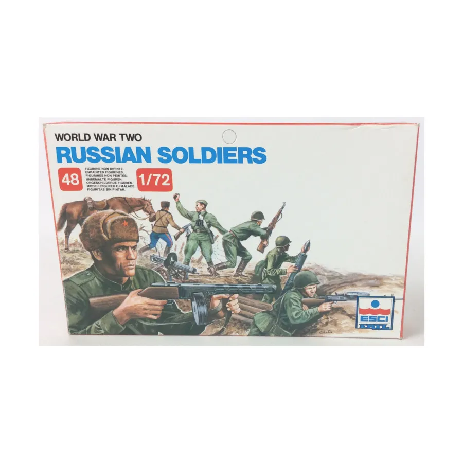 

Русские солдаты Второй мировой войны, Plastic Military Figures (1:72) (ESCI)