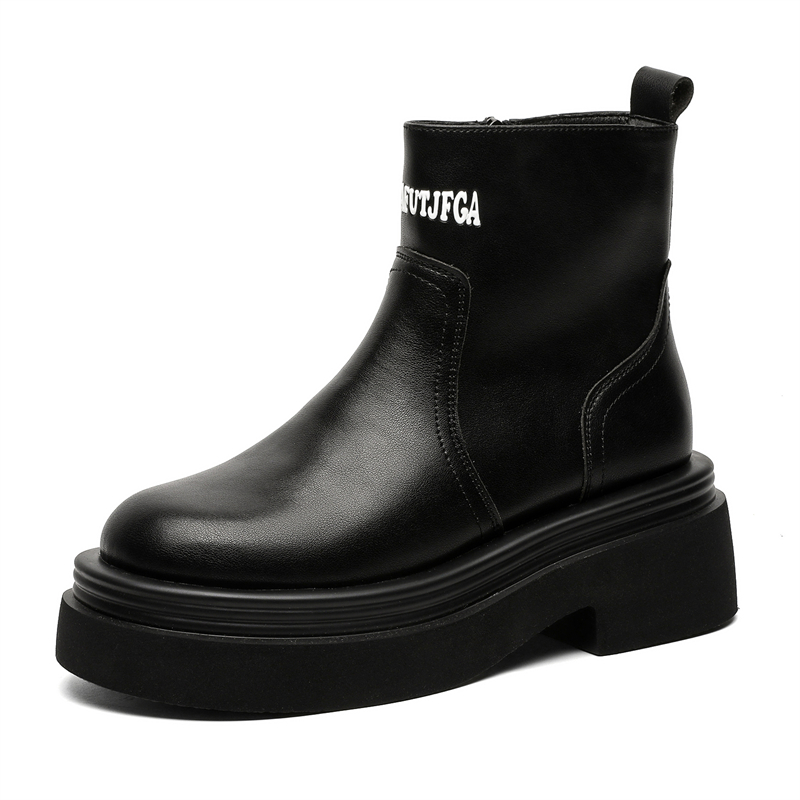 

FAPAI Унисекс черные ботинки на щиколотку, цвет Black (Women's)