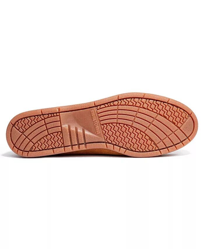 Женские замшевые мокасины Mellony Penny Minnetonka, коричневый — фото 4