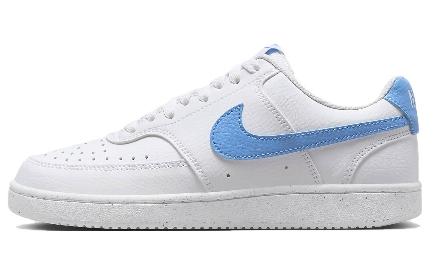 Женские кроссовки для скейтбординга Nike Court Vision 1, Белый/Синий