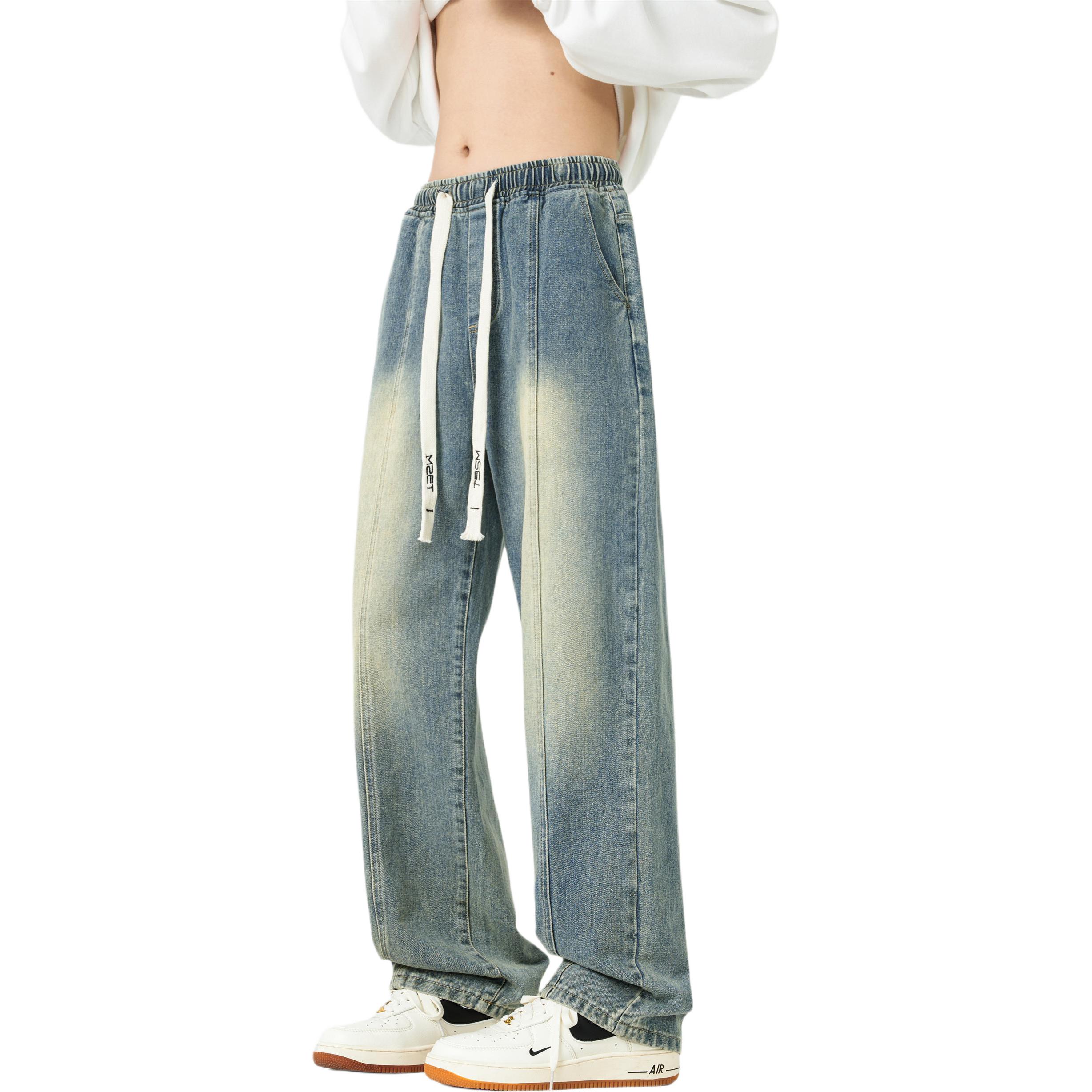 

Джинсы Unisex для весны и осени TBSM, синий