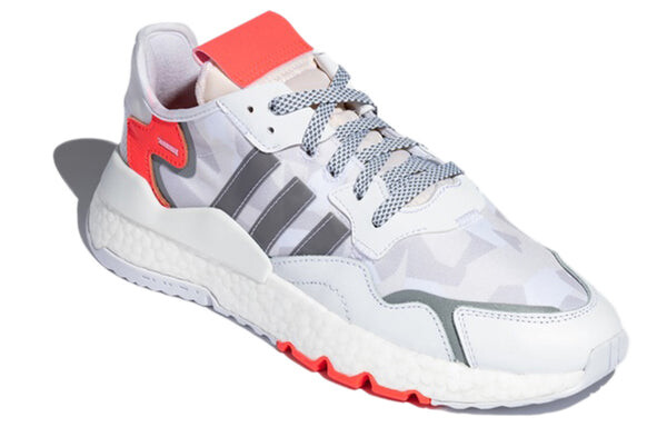 Кроссовки оригинальные nite jogger Adidas, белый — фото 3