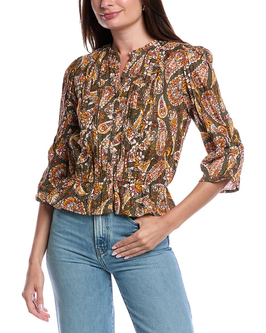 

Sam Edelman Блузка Scarlette, зеленый