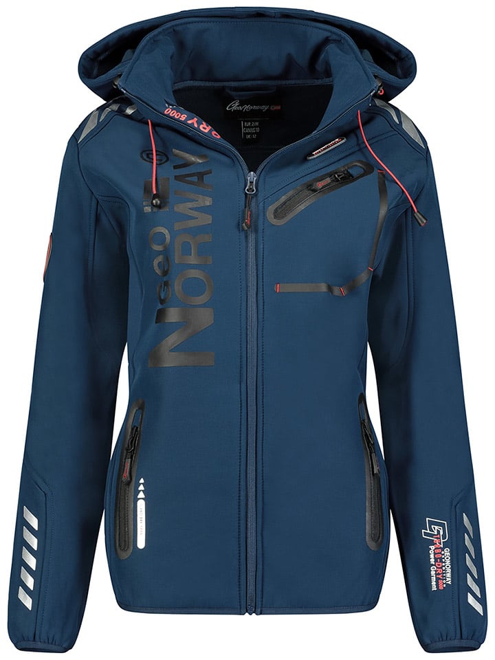 

Куртка софтшелл Geographical Norway, темно-синий