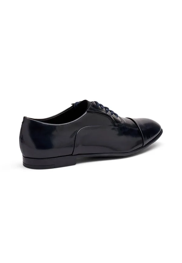 Элегантные, строгие оксфорды, элегантные туфли на шнуровке Frau Shoes, Royal Blue — фото 4