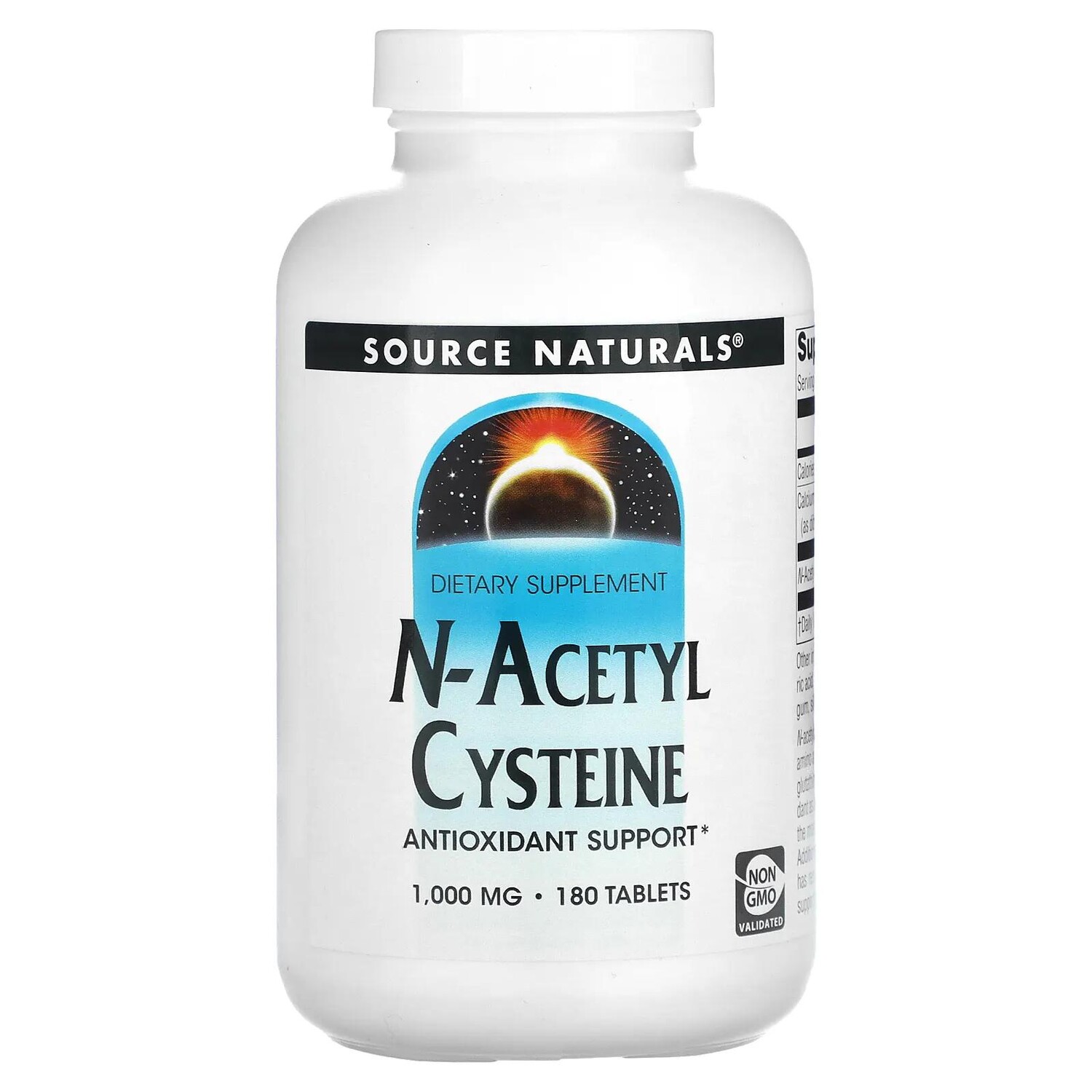 

Source Naturals N-ацетилцистеин 180 таблеток