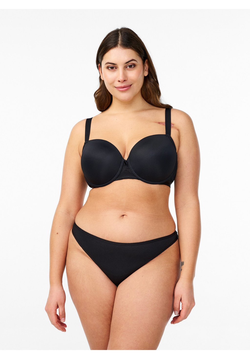 

Стринги 7ER PACK MIT NIEDRIGER TAILLE Devoted By Zizzi, черный