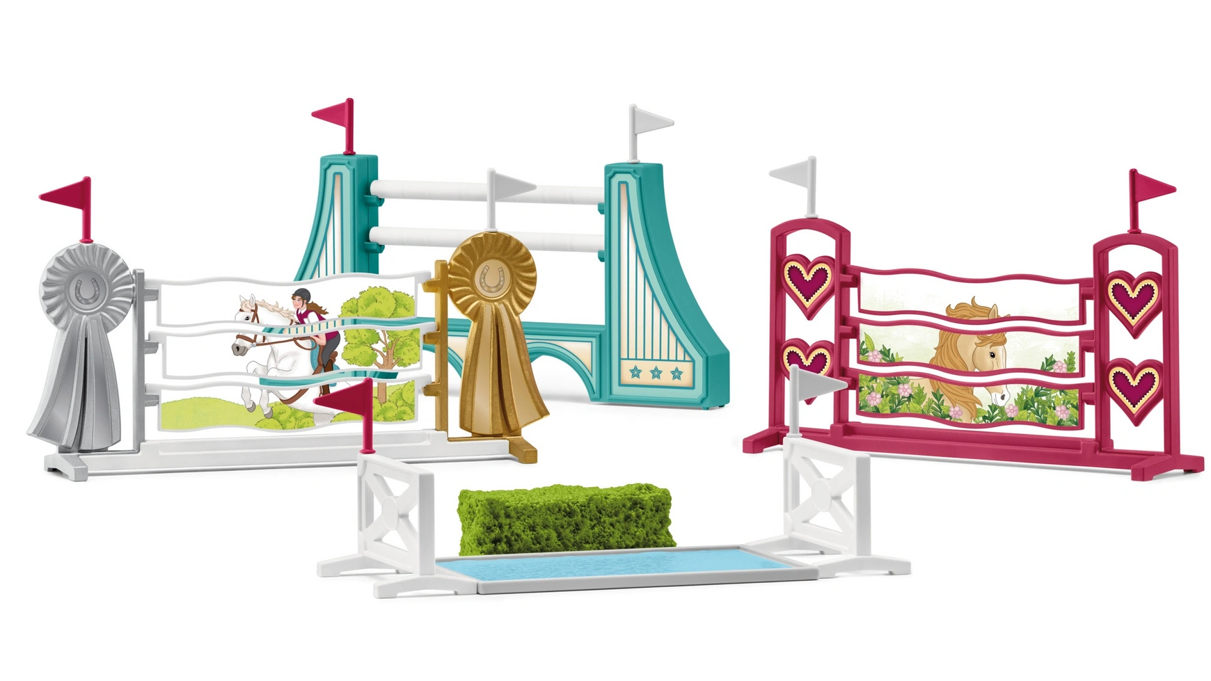 

Schleich Конный клуб Аксессуары для препятствий