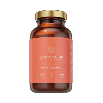

Mybest Colostrum для детей и взрослых Пищевая добавка Малина 90 г My Best Pharm