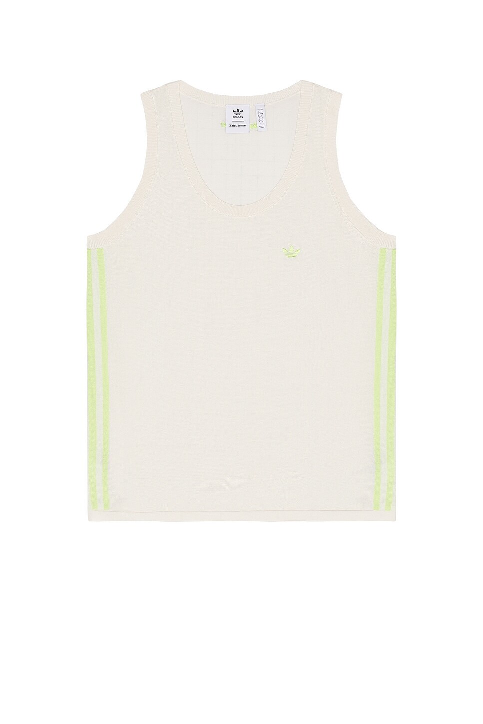 

Футболка мужская Knit Vest Adidas By Wales Bonner, цвет Chalk White & Semi Frozen Yellow