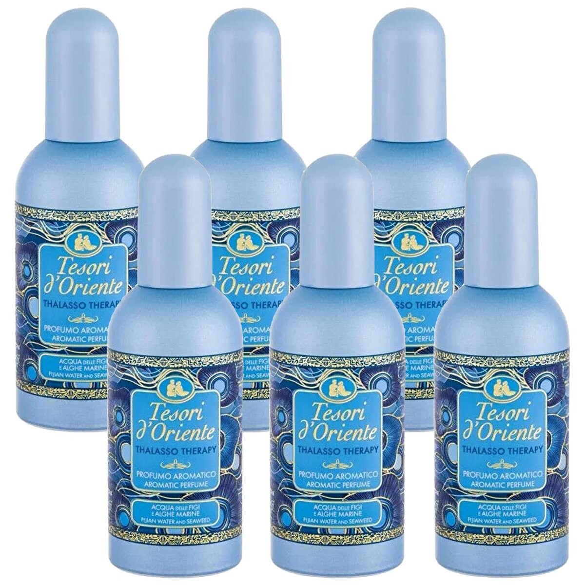 

Tesori d'Oriente, Талассотерапия, туалетная вода, 6x100 мл