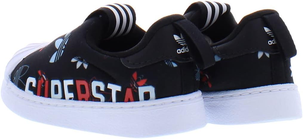 Кроссовки adidas Superstar 360 X для маленьких мальчиков, черный — фото 4