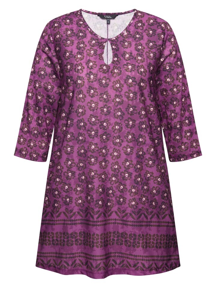 

Футболка Ulla Popken Longshirt, цвет pflaume