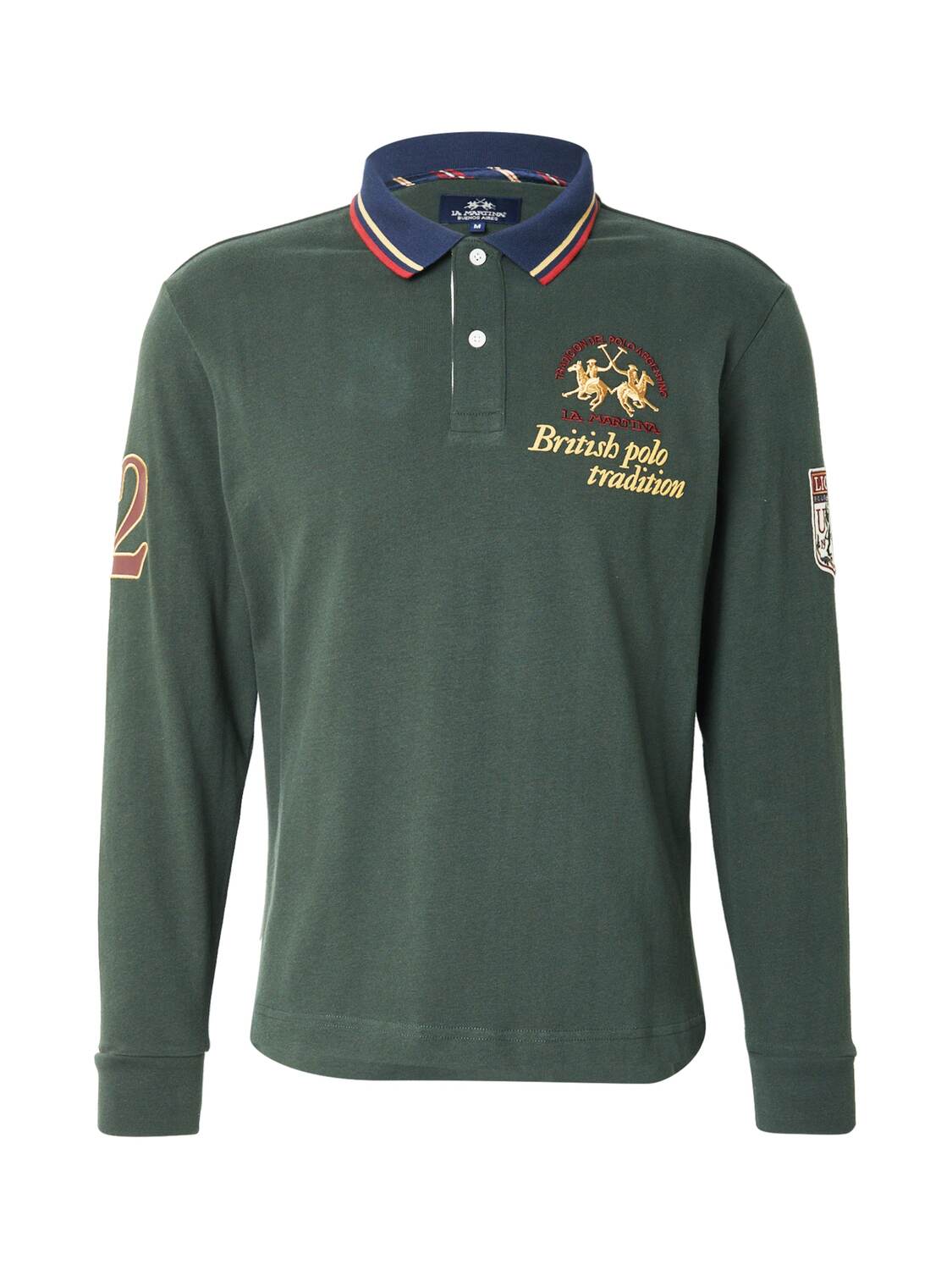 

La Martina Лонгслив в зеленом цвете