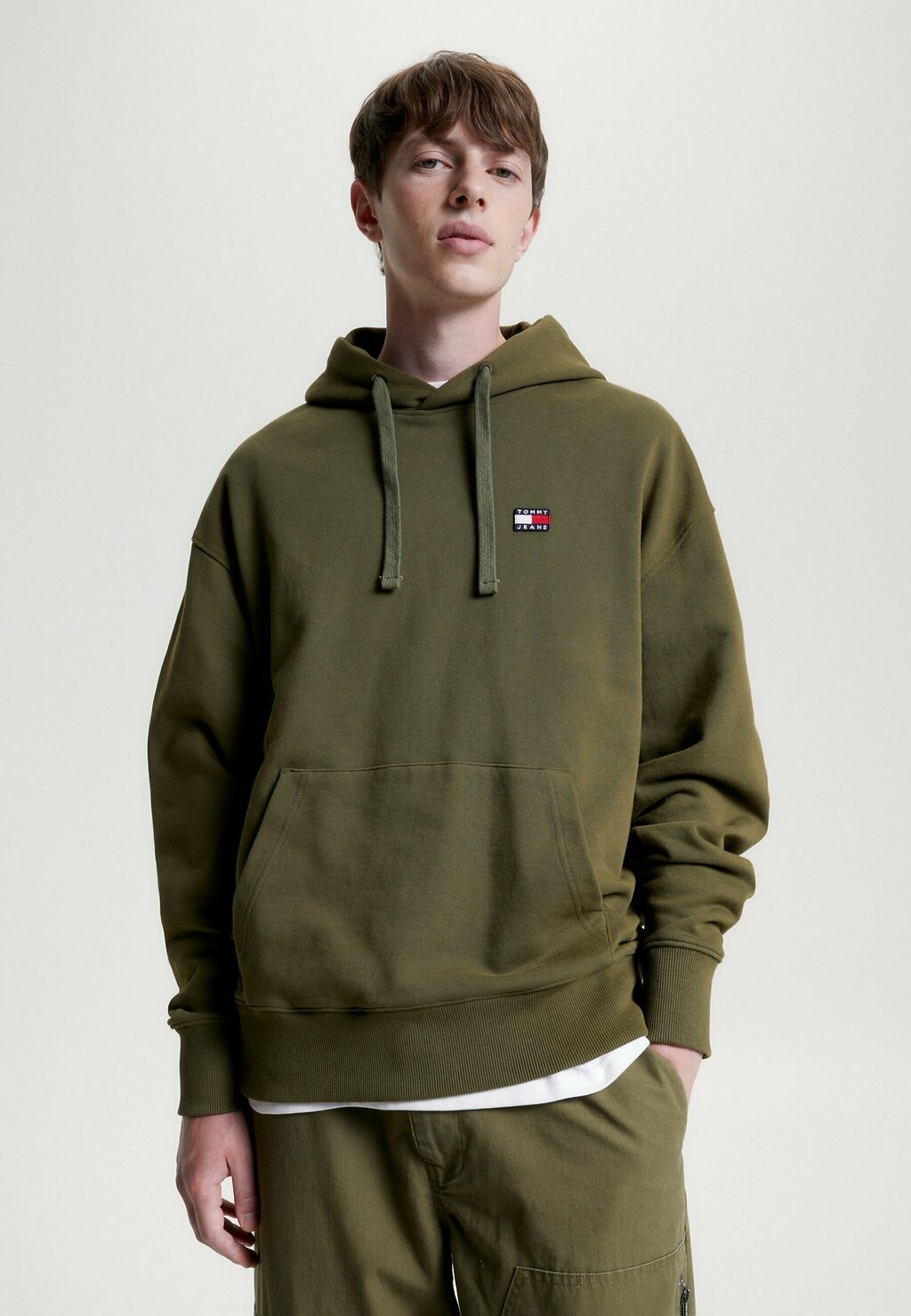 

Толстовка TJM RLX Tommy Jeans, темно-оливково-зеленый