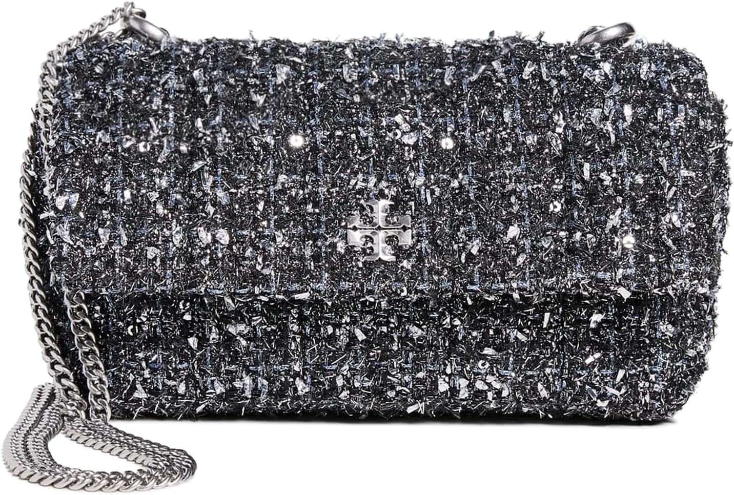 

Сумка Tory Burch Kira Tweed Mini Flap Bag, цвет Black Multi, Черный, Сумка Tory Burch Kira Tweed Mini Flap Bag, цвет Black Multi