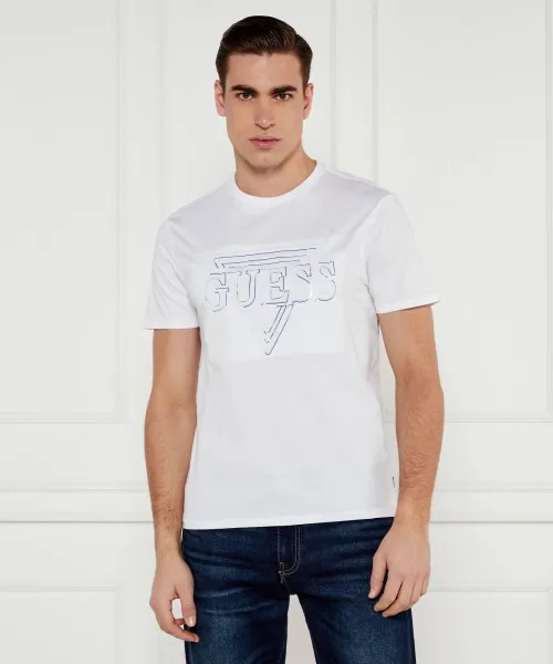 

Футболка Slim fit Guess Jeans, белый