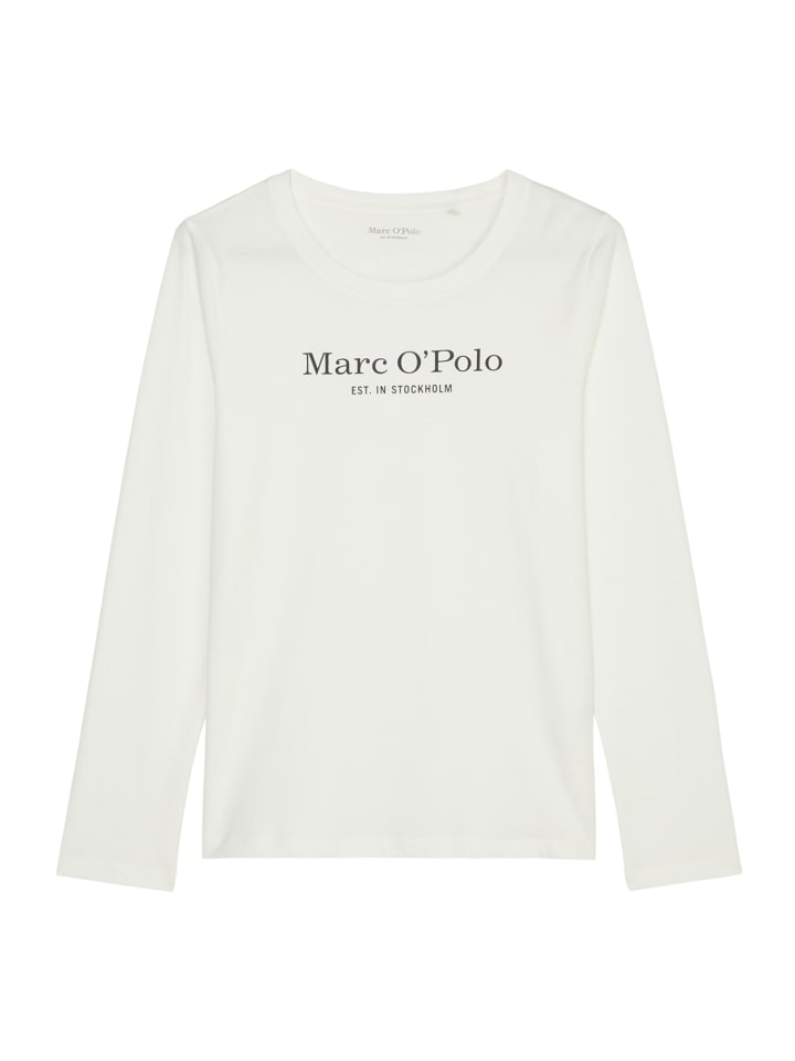 

Лонгслив Marc O'Polo Mix & Match Cotton, белый