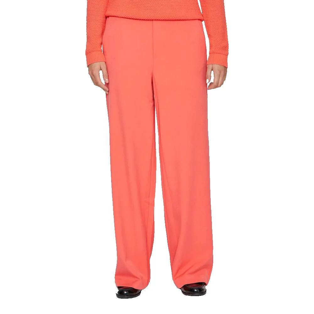 

Брюки с высокой талией Vila Varone Wide Leg, оранжевый