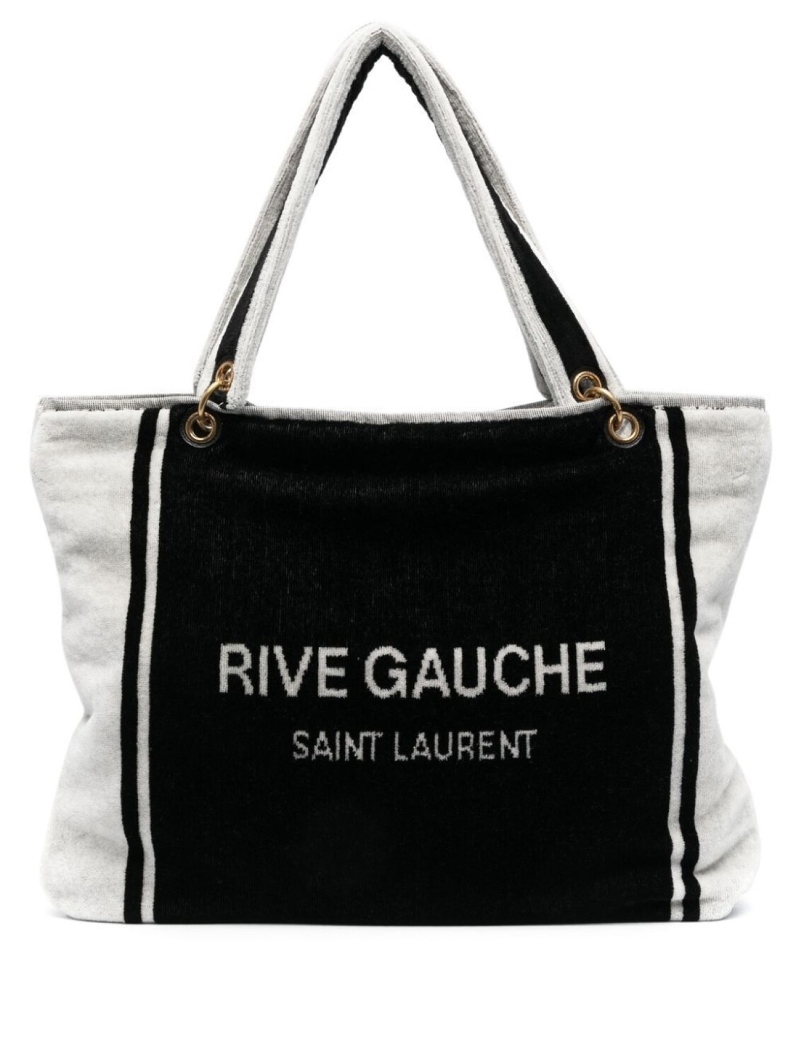

Пляжная сумка Saint Laurent Rive Gauche, черный