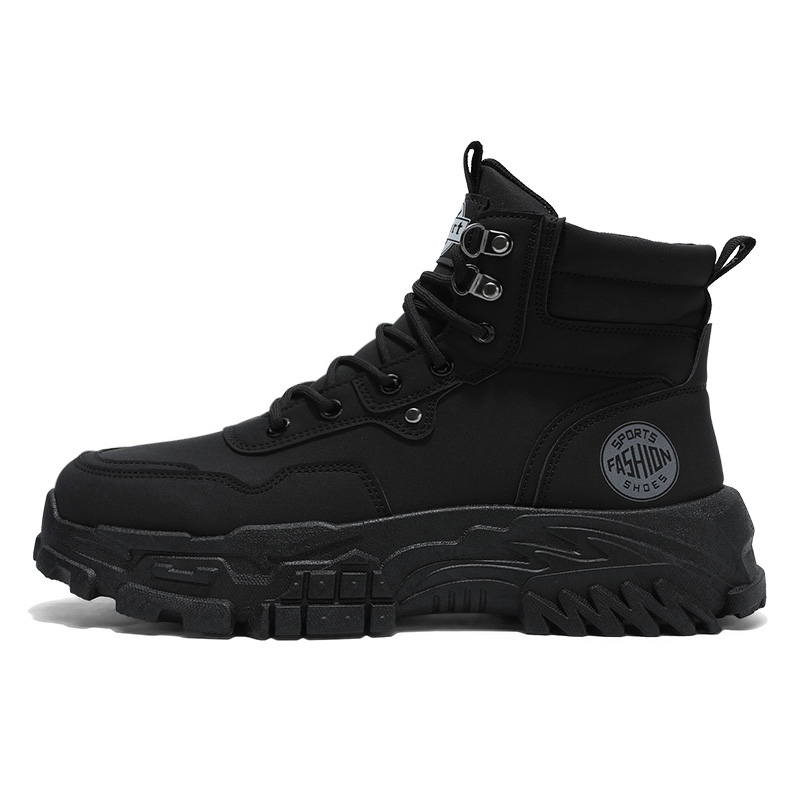 

Green feet Мужские мартинсы 10 см черные, цвет Black